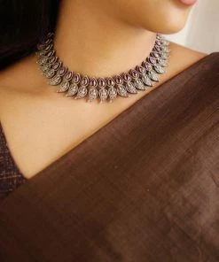 PraDe Jewels Necklace Manomay SIlver Necklaces