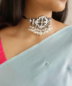 PraDe Jewels Choker Hutah SIlver Necklaces