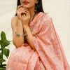 Tashi Threads Manjari Pink Sarees