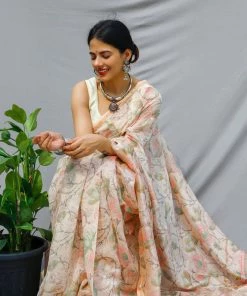 Tashi Threads Manjari Beige