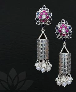PraDe Jewels Silver Earrings Earrings Aadhira