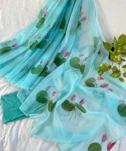 Tashi Threads Zoya Turquoise