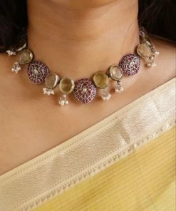 PraDe Jewels Necklace Aditi SIlver Necklaces