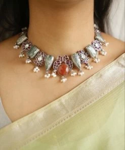 PraDe Jewels SIlver Necklaces Necklace Anuradha