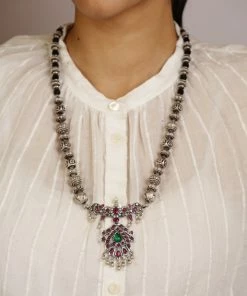 PraDe Jewels Necklace Brinda SIlver Necklaces