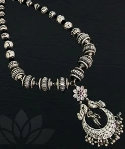 PraDe Jewels SIlver Necklaces Necklace Pushpa