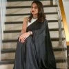 Tashi Threads Chandini Black Saree Sarees