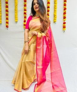 Tashi Threads Sarees Swara Pearl