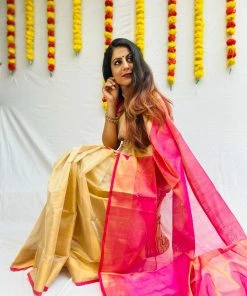 Tashi Threads Sarees Swara Pearl