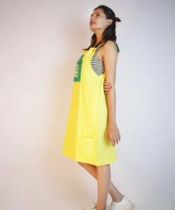 Threeness Yellow APOV Dungaree