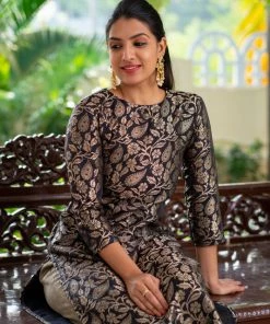 The Stitches Margazhi Moments Zeenath - Black