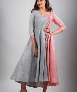Label RishMaan Uptown Contemporary Dual Panache - Assymetrical