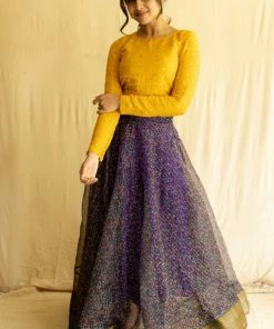 ATHIRA Chandini - Violet Madras Rhapsody