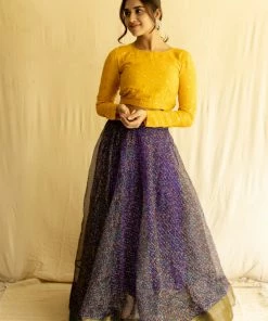 ATHIRA Chandini - Violet Madras Rhapsody