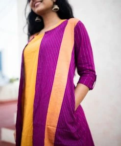Manjal Couture Aanya Purple Margazhi Moments