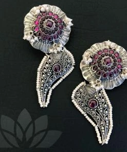 PraDe Jewels Earrings Kritha Silver Earrings