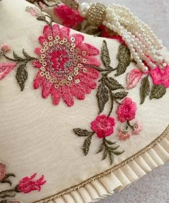 AMYRA Candy Crush Potli Bag - Cream