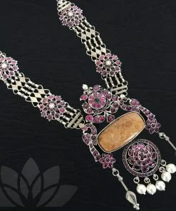 PraDe Jewels Necklace Kanakam SIlver Necklaces