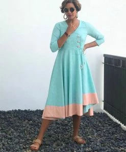 Label RishMaan Scuba Midi Uptown Contemporary