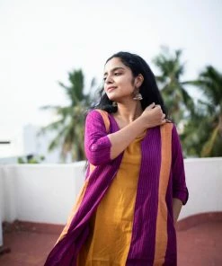 Manjal Couture Aanya Purple Margazhi Moments