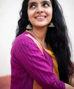 Manjal Couture Aanya Purple Margazhi Moments