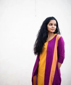 Manjal Couture Aanya Purple Margazhi Moments