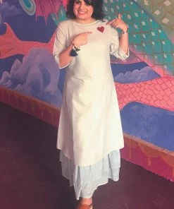 Gulaal Heart Embroidery Dress Gypsy Soul