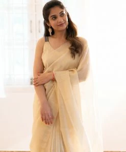 Ekanta Manini Gold Tissue Saree Sarees 8 Ekanta Manini Gold Tissue Saree Sarees