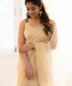 Ekanta Manini Gold Tissue Saree Sarees 9 Ekanta Manini Gold Tissue Saree Sarees