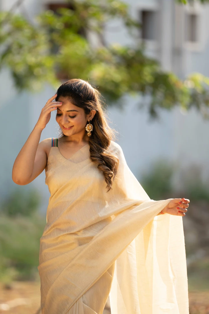 Ekanta Manini Gold Tissue Saree Sarees 5 Ekanta Manini Gold Tissue Saree Sarees