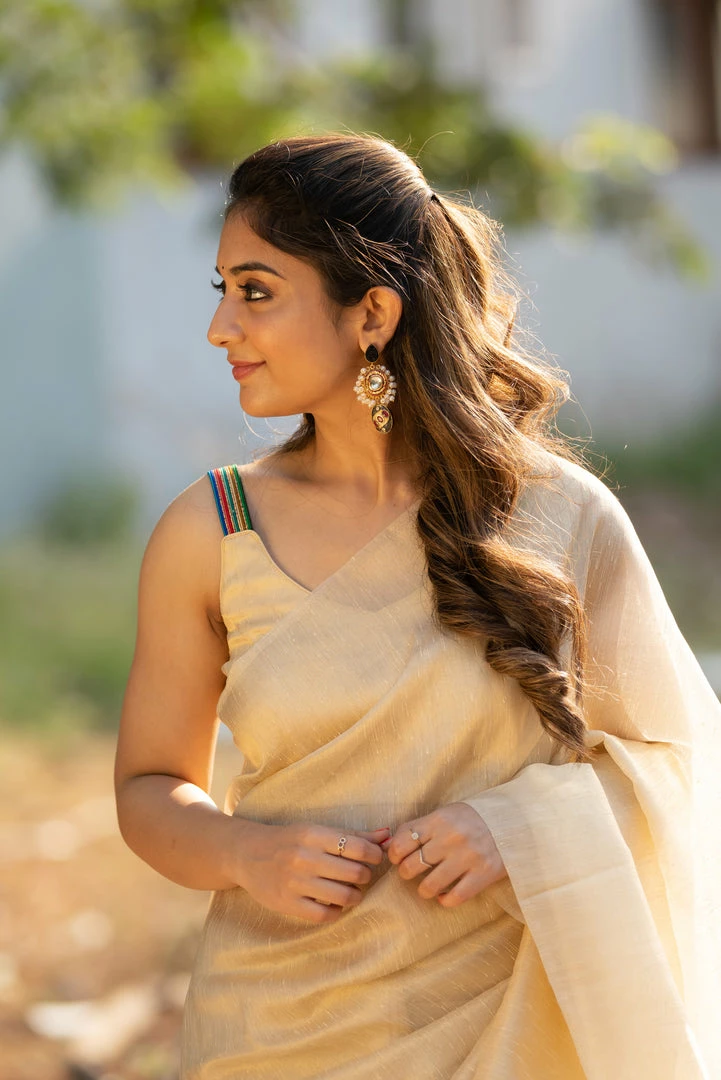 Ekanta Manini Gold Tissue Saree Sarees 6 Ekanta Manini Gold Tissue Saree Sarees